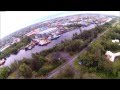 Golf club piasau bridge lutong beach from above