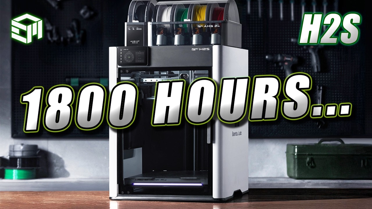 1800 Hours With The Bambu Lab H2S - Review Update and BIQU