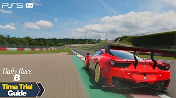 GT7 Time Trial Guide | Nürburgring Sprint | Daily Race B | Gran Turismo 7 (Gr.3 Online)