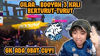 EVOS BISA BOOYAH 3 KALI BERTURUT-TURUT?? GK ADA OBAT CUY!! screenshot 4