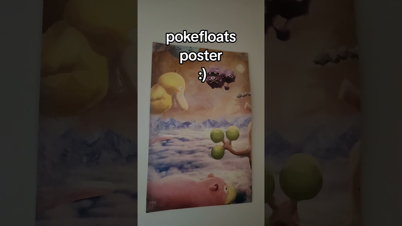 pokefloats poster :) by justwharton 