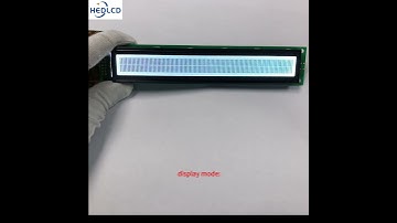 40 * 2 character dot matrix LCD display module, gray