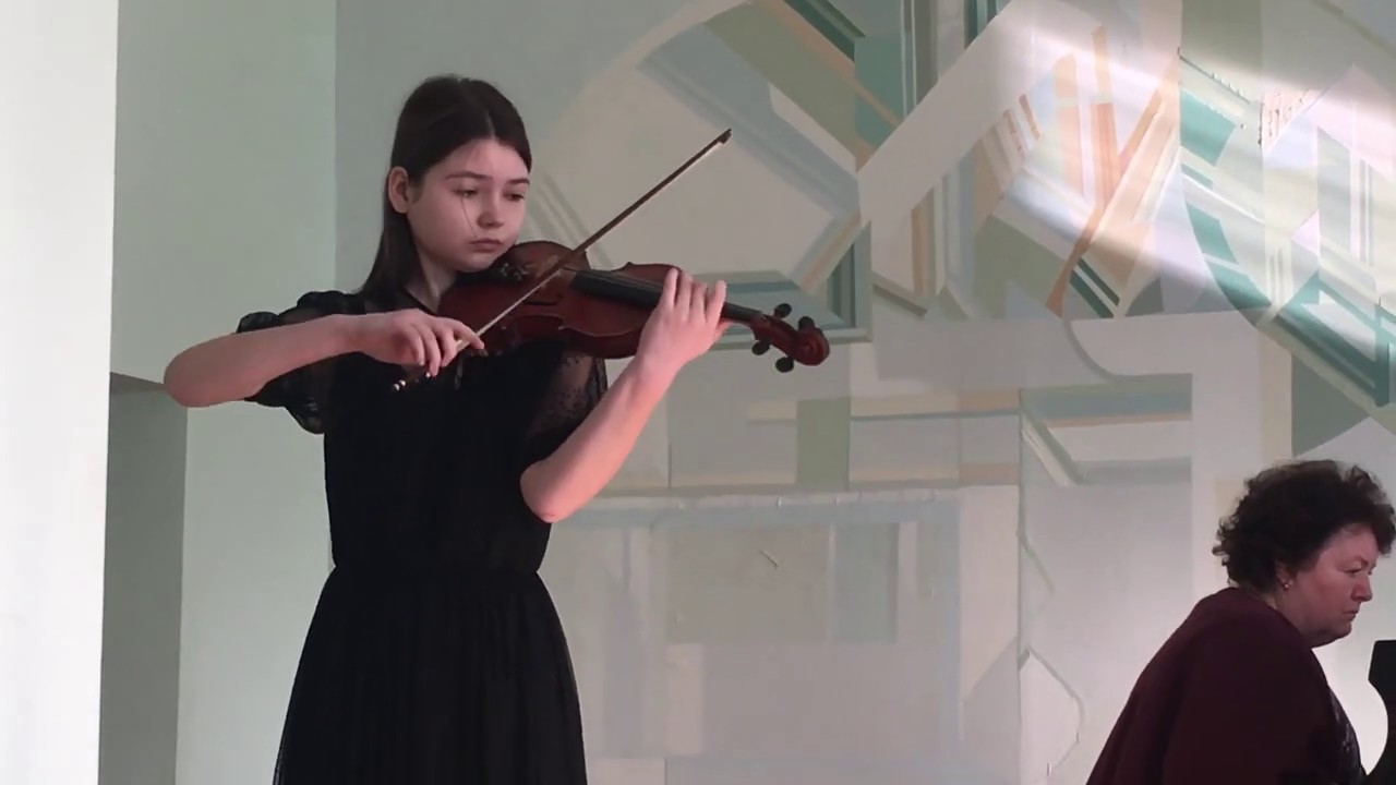 H.W.Ernst. Concerto in fis moll. Elizaveta Zubenko.