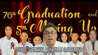 INSPIRATIONAL MESSAGE  FOR CURIFANG ELEMENTARY SCHOOL  SY/2021-2022| FIRST VIRTUAL GRADUATION|PART 1