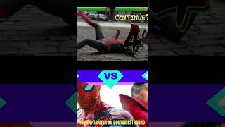 homem aranha vs estranho BARRAS DE SAÚDE !   #shorts  @CANAUMAIS