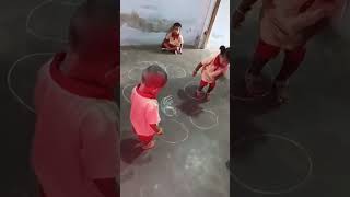 mindfocus# 123round jumping game 🤣🤗 #shortvideo #viralvideo #cutebaby #youtubeshort💝