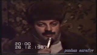 Zaur  Rzayev Aftandil Israfilov  Sabirabad 1987  Raqif Huseynovun Gozel Toy Meclisi  Xatire Resimi