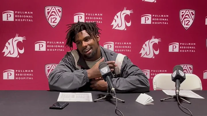 WSU Football: Nakia Watson Stanford Postgame 11/5/22