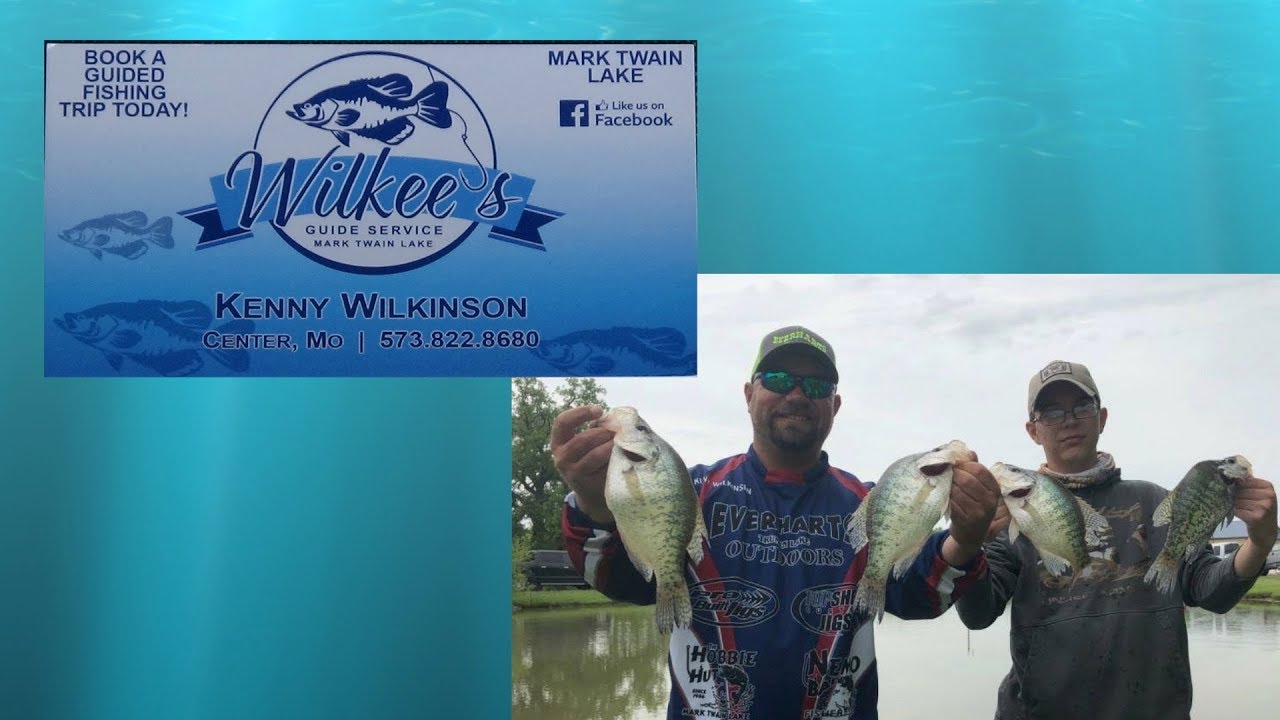 Wilkee's Guide Service Crappie Fishing Mark Twain Lake YouTube