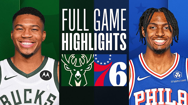 BUCKS at 76ERS | FULL GAME HIGHLIGHTS | February 25, 2024