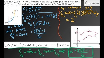 Ch 16.2 - Calculus 3 - Line Integrals Part 1