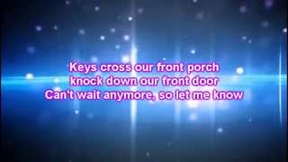 Video thumbnail of "The Swon Brothers - What I'm Thinking About (Lyrics)"