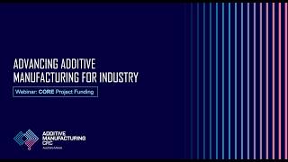 Webinar: 2nd CORE Project Funding Round