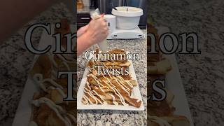 Cinnamon Twists With Cream Cheese Frosting