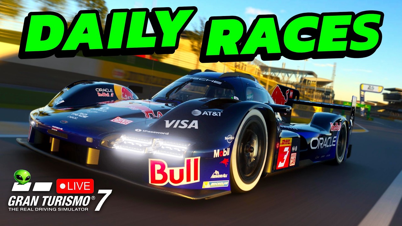 👽LIVE | GRAN TURISMO 7 | NEW Dailies FIRST Look 👀 | GT7 Daily Races