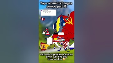 Top comment changes europe part 13 #trending #geographythroughmaps #history #map #europe