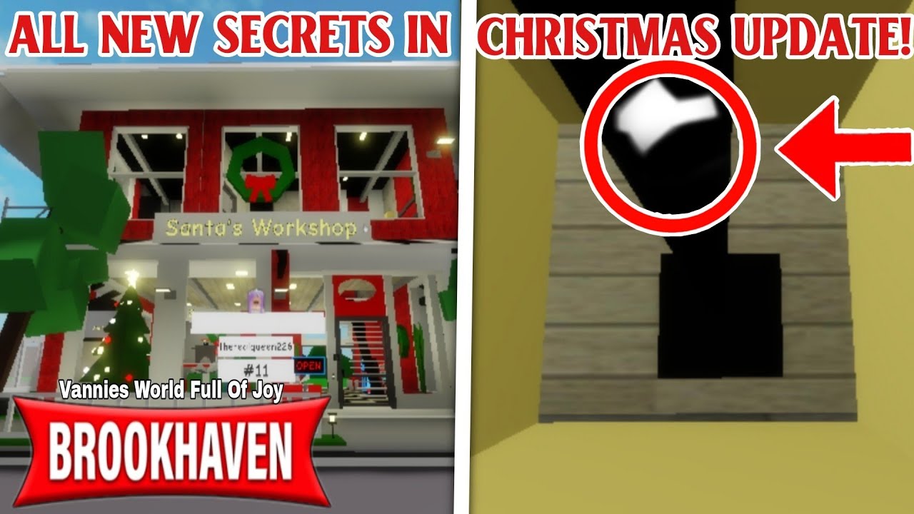 NEW CHRISTMAS UPDATE IN BROOKHAVEN! (Roblox) - BiliBili