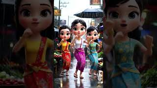 កូលាបតែងមានបន្លា...😍😅 #រាំឡូយខប់ #alightmotion_edit #cartoon #ai #aidance