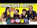 PANCAKE ART CHALLENGE con MIKELTUBE !!! Pancakes RETO!!!Con dibujos animados!!