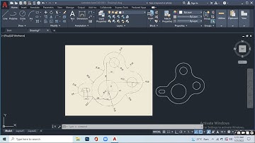 HOW TO MAKE A GASKET |AUTOCAD|