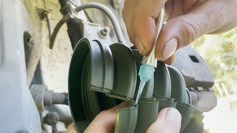 CV rubber boot replacement using split rubber