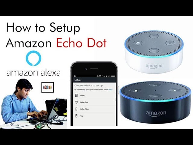 Setup Amazon Alexa Echo Dot WiFi Configuration - YouTube