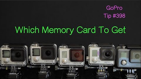 Memory Cards for Hero4 and others ( update ) - GoPro Tip #398 | MicBergsma