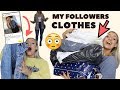 BUYING MY FOLLOWERS CLOTHES!!? HERE&#39;S WHAT I GOT...