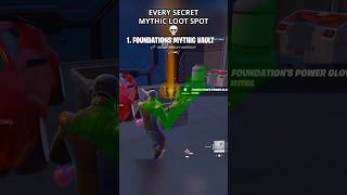 ALL Secret Mythic Loot Spots in Fortnite 😳 #fortnite #relishh