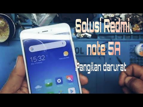 Memperbaiki sinyal silang Redmi note 5a 