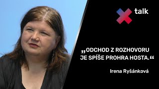 „Většina českých novinárů jsou levicoví, liberální. Během pandemie obstály.“ – Irena Ryšánková