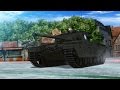 Centurion MK1 vs Tiger 1 &amp; Panzer IV | Girls und Panzer der Film
