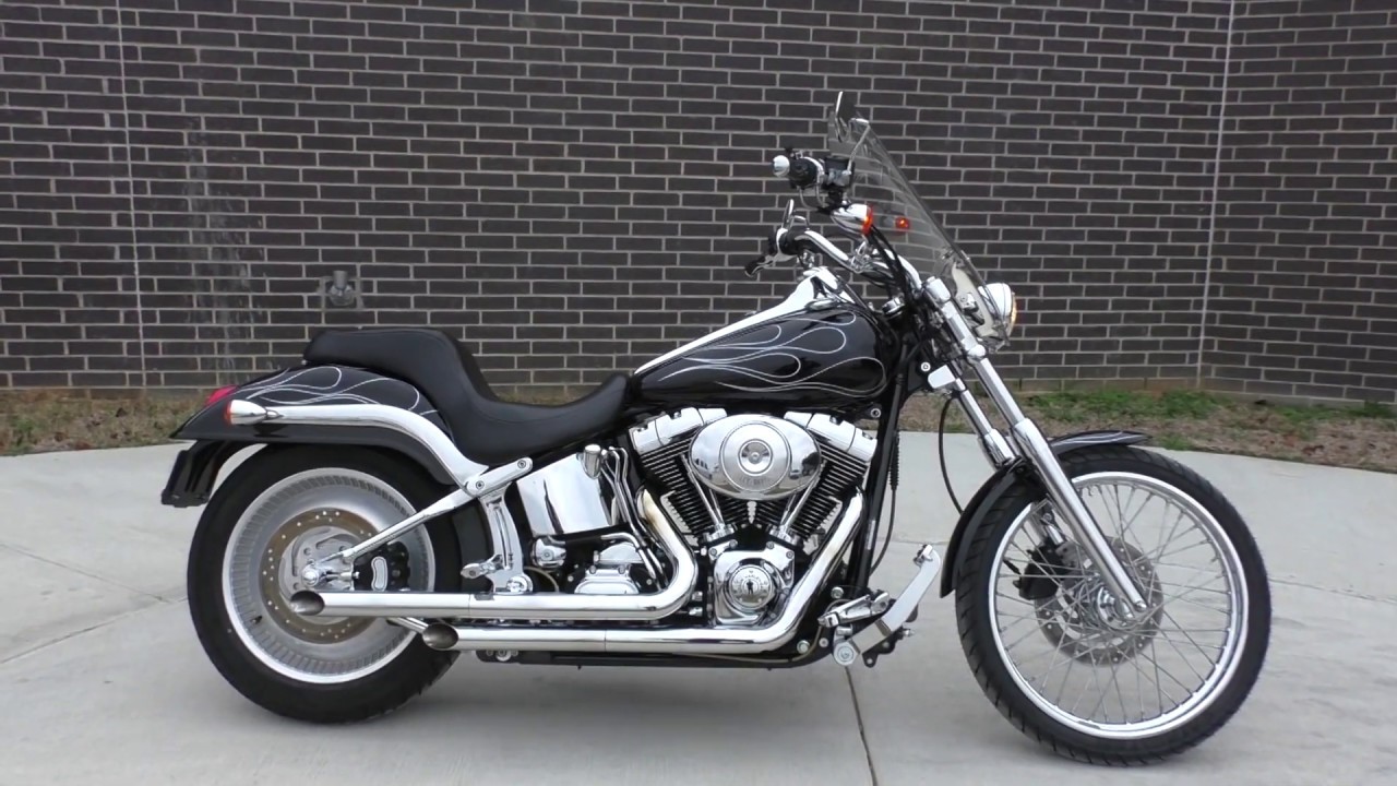 010608 2002 Harley Davidson Softail Deuce FXSTDI - YouTube