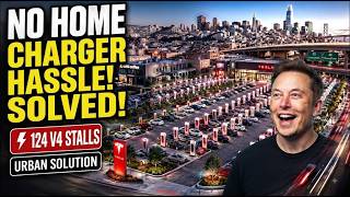 Tesla Just Solved Urban EV Charging… Or Did It