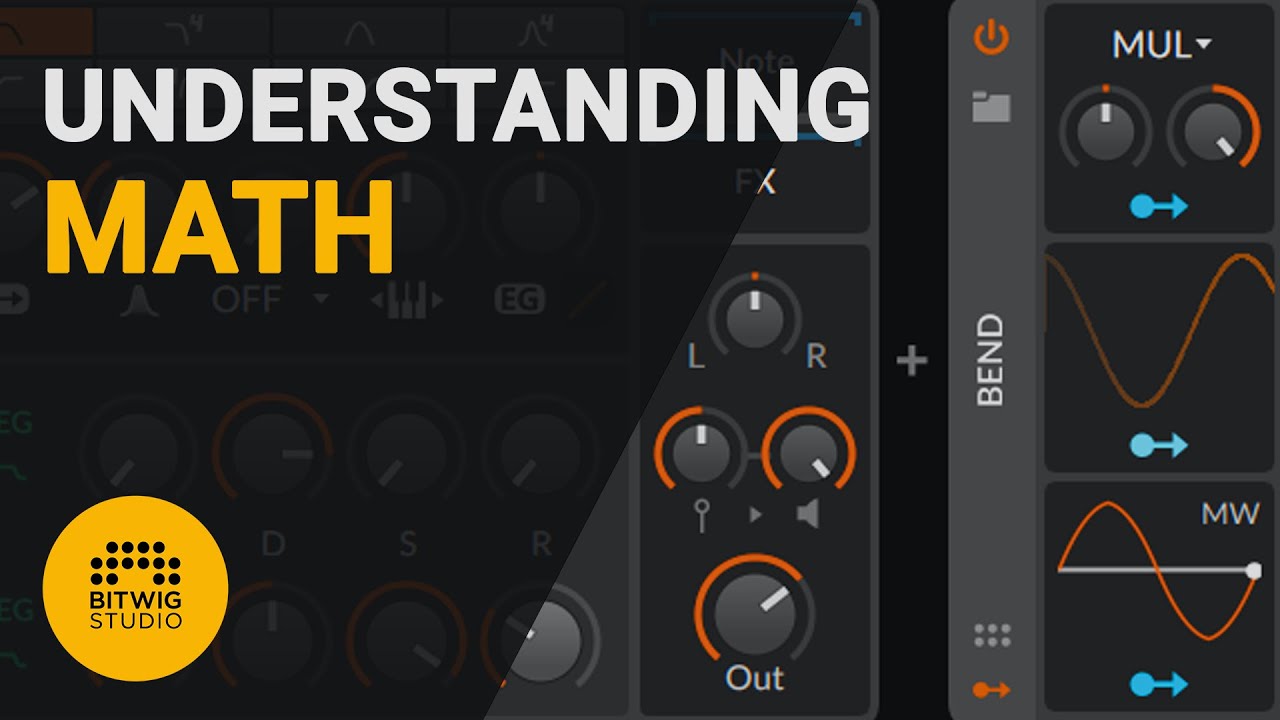 How to use the Bitwig Math device tutorial - YouTube