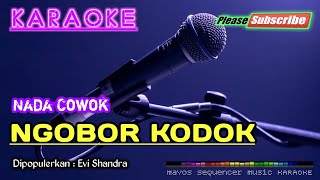 NGOBOR KODOK (Nada Cowok) -Evi Shandra- KARAOKE