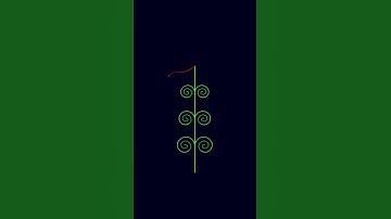 Drawing A Flower With Python | #shorts