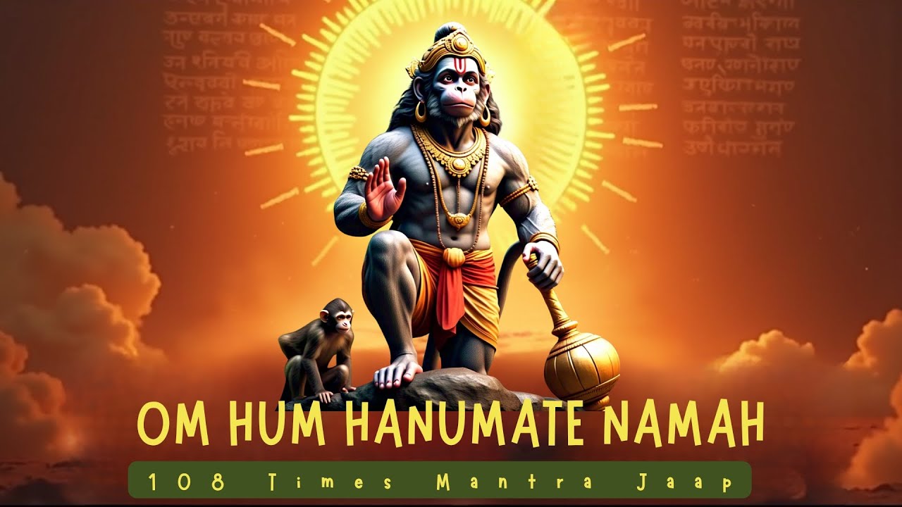 OM HUM HANUMATE NAMAH 108 Times Hanumanji Vedic Mantra For Hope om-hum-hanumate-namah-108-times-hanumanji-vedic-mantra-for-hope