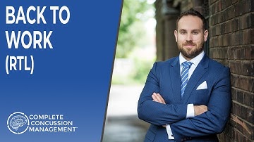 Concussion Patients: Return To Work - Step by Step Guide