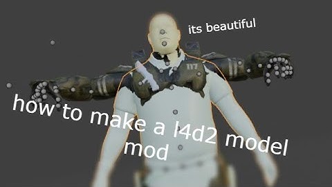 How to make a L4D2 model as a mod