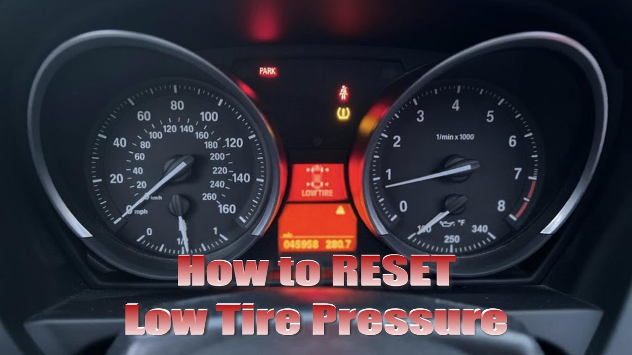 2009 BMW Z4 Tire Pressure Monitor Reset TMP YouTube