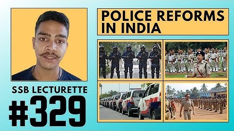 Most expected Lecturette Topics for SSB #329 | Police Reforms in India | Join now for Practice