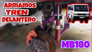 Tren delantero MB180 COMPLETO | Cap #8 Camperizado camioneta furgón Camper