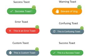 Fancy Toast in Android Studio Urdu/Hindi