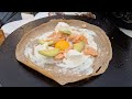 Самый известный азиатский фаст-фуд | Блины с сыром и яйцами | Азиатская уличная еда