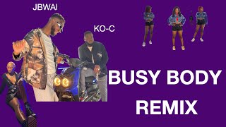 KO-C Jumps on Jbwais Busy body remix | Mr. Tcheck Takes Videography in Cameroon to the next Level.