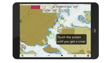 Seapilot navigation app - How to use ERBL - Electronic Range & Bearing Line