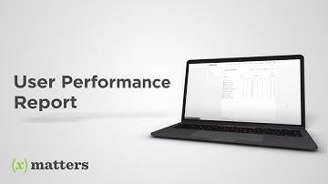 xMatters Support | User Performance Report