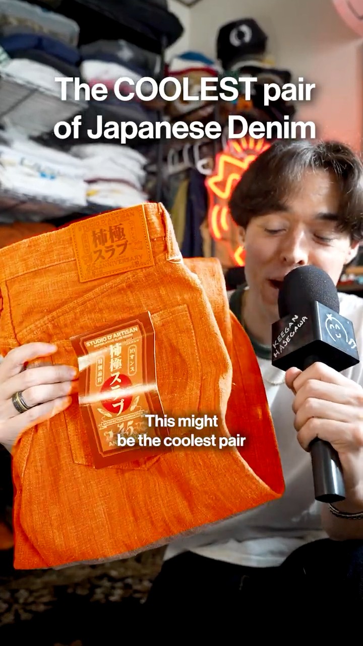 Japan's COOLEST Japanese Denim?!? #japan #fashion #japanesedenim