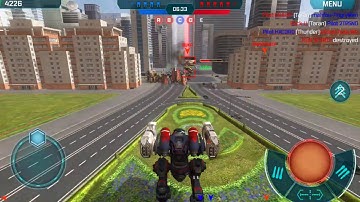 Walking War Robots test server 2.8.0 March 17. New Rogatka, heavy machine gun and new bot prototype